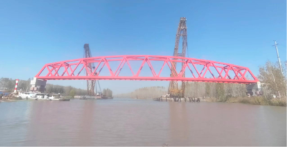 徐州铜山区后八段京杭q河大桥撤渡建桥工程